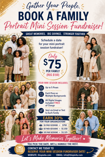 Family Portrait Fundraiser